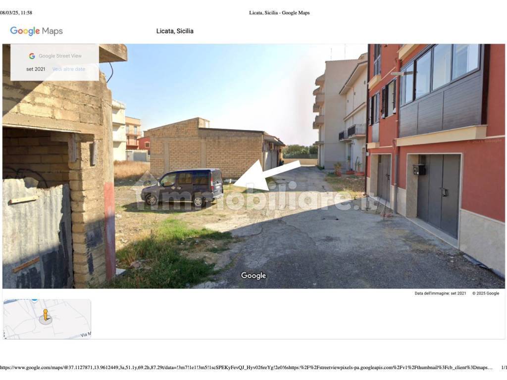 Terreno in vendita in via angelo zarbo s.n.c