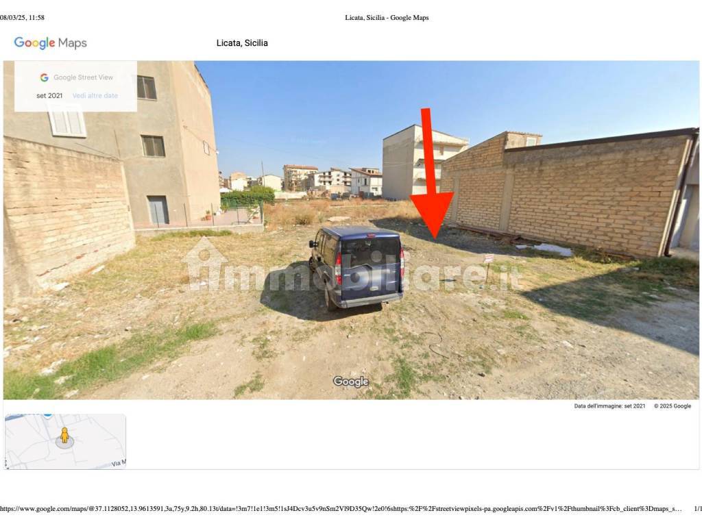 Terreno in vendita in via angelo zarbo s.n.c